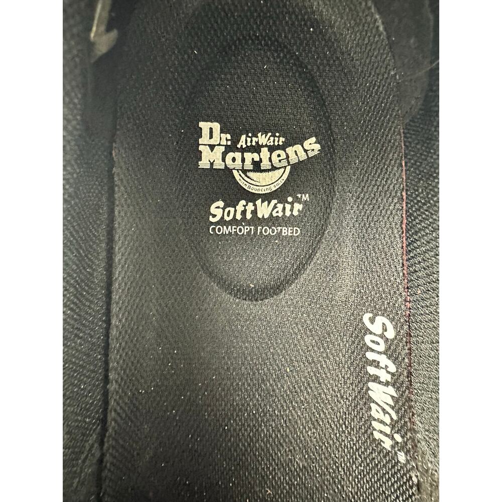 Dr. Doc Martens Gilmer Soft Wair Men's Size 13 Casual Walking Shoe Black Leather - Picture 7 of 8